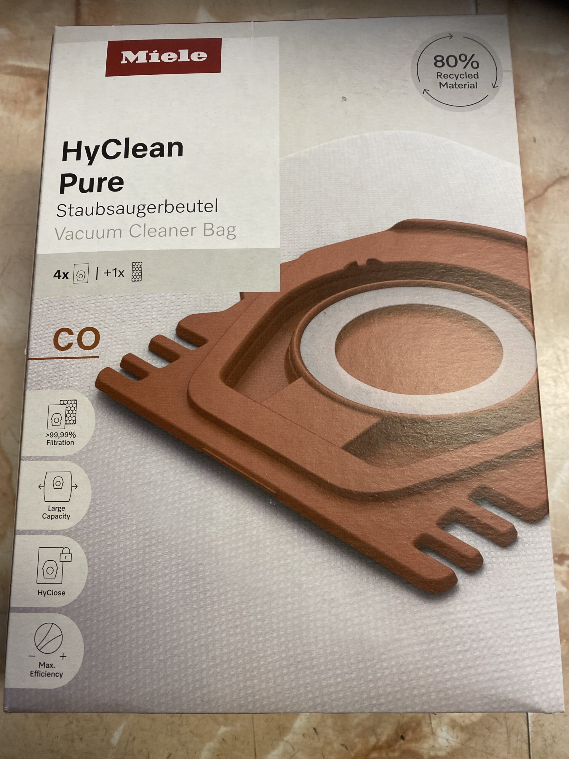 Miele 12557080 CO Dustbags